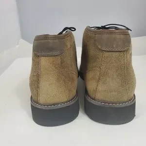 Dunham Mens Brown Leather Ankle Chukka Boots Size US 12 D Causal Dunham | Shoes | Dunham Mens Brown Leather Ankle Chukka  main image 3